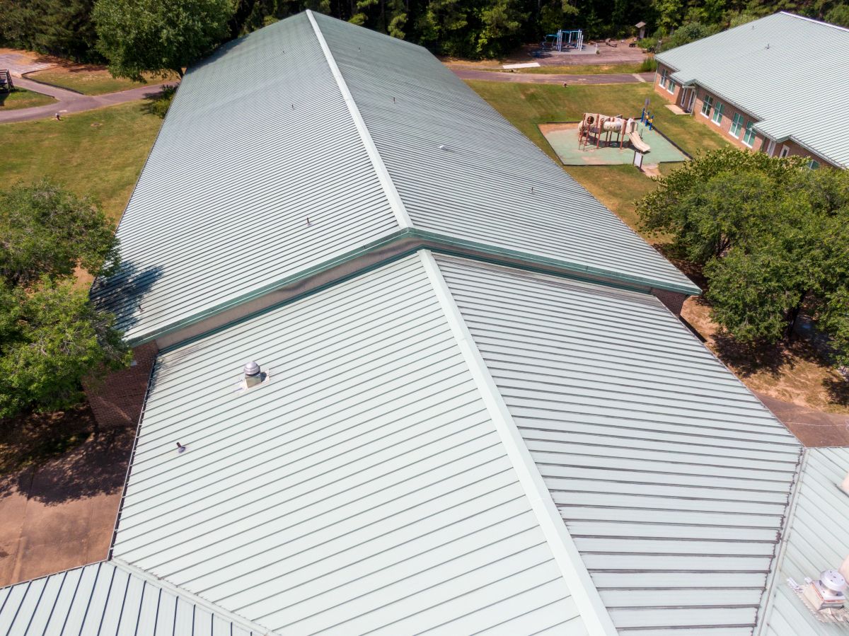 metal commercial roof in Lakeville