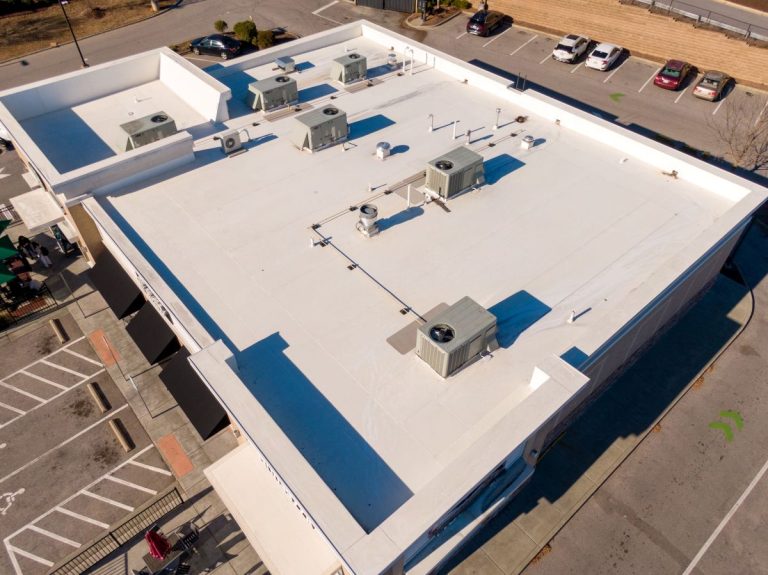 silicone commercial roof, Lakeville