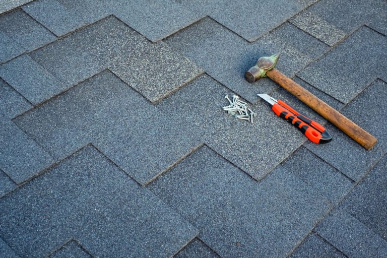tools on a roof in Lakeville